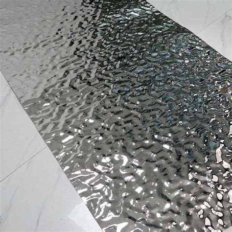 stainless steel water ripple sheet